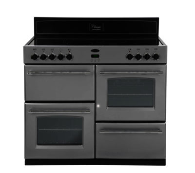 Belling Classic 110E Electric Ceramic Range Cooker - Silver